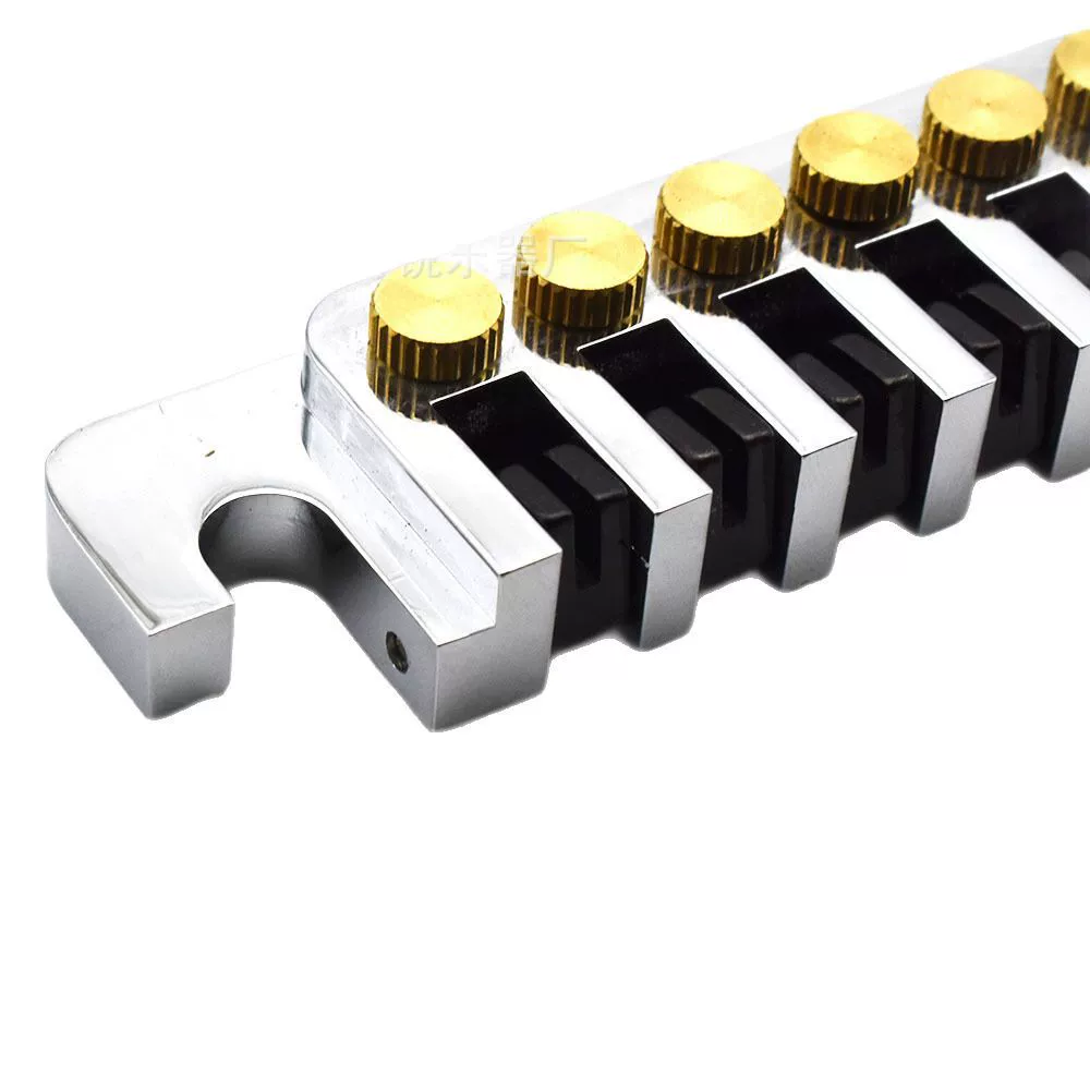 LP EPI electric guitar integrated integrated bridge string bridge string saddle flipped brass