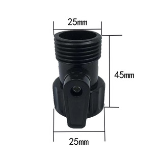 Valve Switch Handle Quick-Connect Water Gun Connector Accessories Single-Pass Nipple Type Butt Joint with Switch