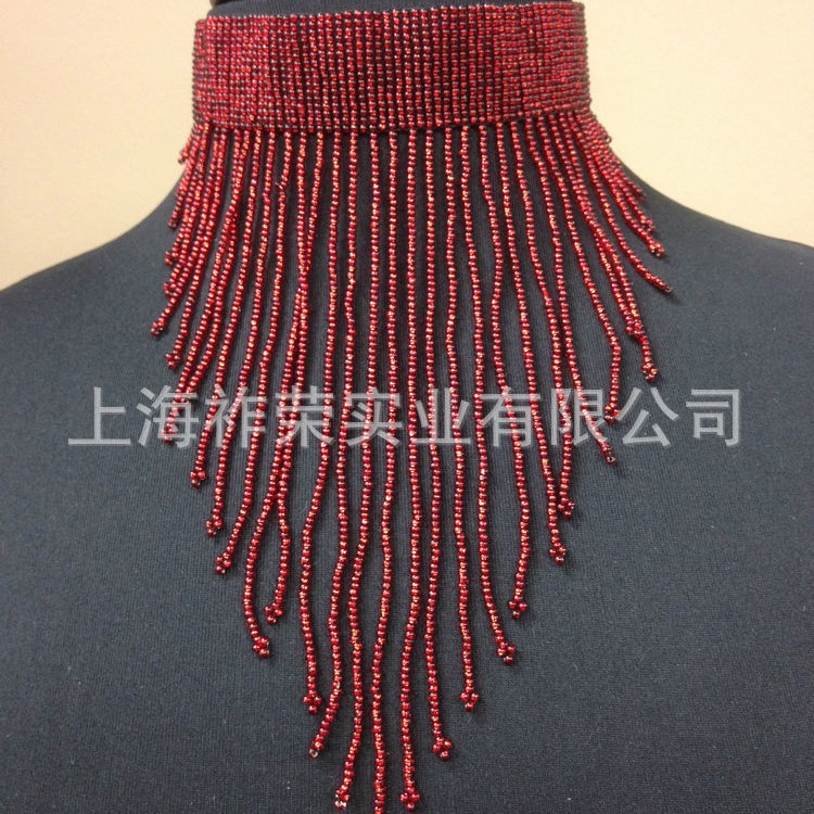 厂家直销手工编绳手链 串珠项圈 绕线编织彩色帽檐装饰带 手绳019