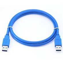 USB3.0数据线公对公移动硬盘高速传输双公头 笔记本接散热机顶盒