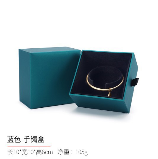 Una gran cantidad de marca en stock, anillo de joyería de papel especial, pendientes, collar, caja de embalaje, caja de cajón de joyería de alta calidad image 13