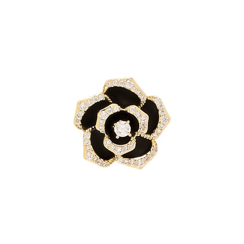 Spilla camelia elegante spilla di lusso per giacca da donna_voghion.com