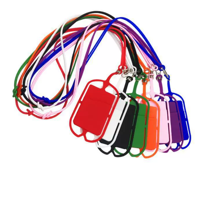 Silicone mobile phone, protective case, card holder, strap