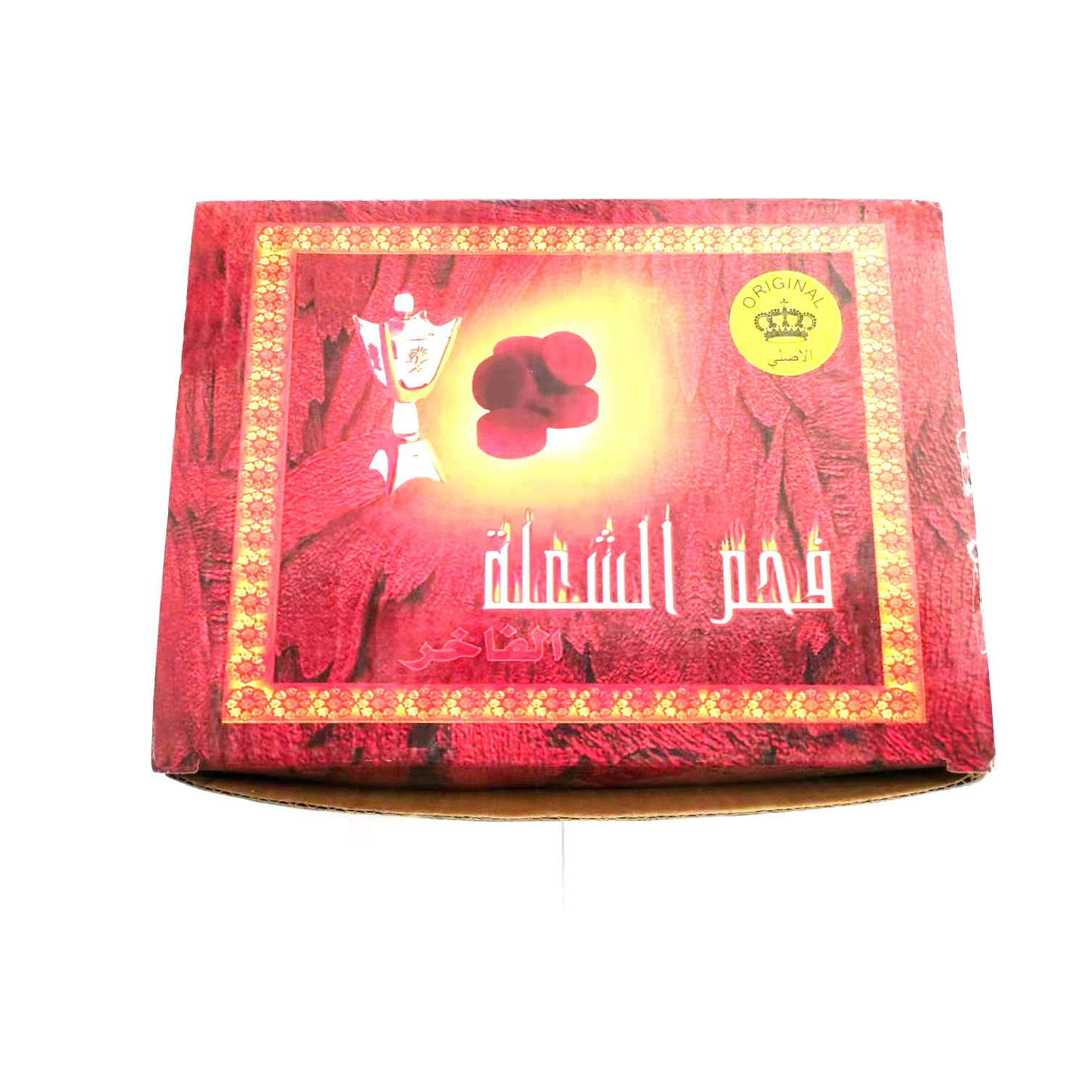 Уголь Оптом Фруктовое Дерево Углерод Арабский Кальян Углеродный Кальян Бездымный Быстросгорающий Углерод Механизм Барбекю Легковоспламеняющийся Углерод 33 м