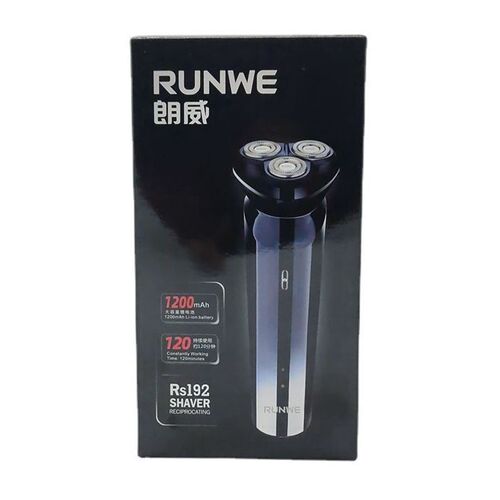 Factory Supply Langwei Electric Shaver Three-Head Rotating Razor USB Charging Car Beard Shaver