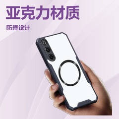 磁気吸引ケース Nubia Red Magic 10 Air 10s Pro Plus 携帯電話ケース アクリル保護カバー