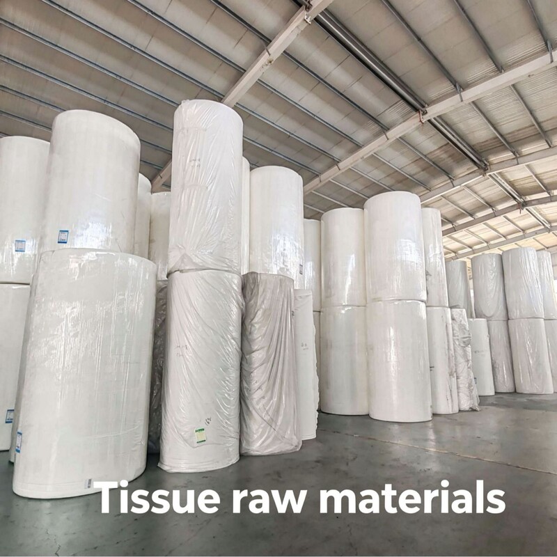 Soft, dust-free virgin wood pulp base paper for the production of napkins, facial tissues, and kitchen paper Soft, dust-free virgin wood pulp base paper for the production of napkins, facial tissues, and kitchen paper