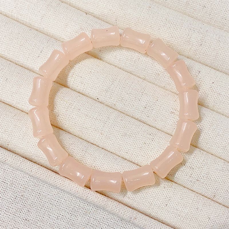 Bamboo fuchsia bracelet