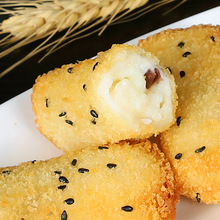 相思双皮奶280g速冻台湾风味特色小吃红豆牛奶酥油炸点心甜品