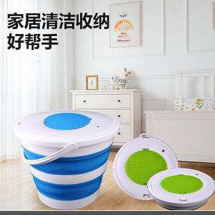 Extra Large Foldableing Bucket, Thickeneded Laundry Bucket, Foot Bucket, Dirty Clothes Basket, Water Storage Bucket, Outdoor Travel Convenient Car Wash Bucket