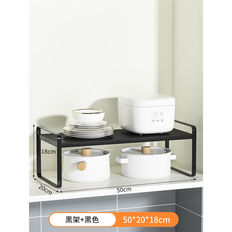 Organizador multinivel para encimera de cocina – para vasos, utensilios, con zona de drenaje