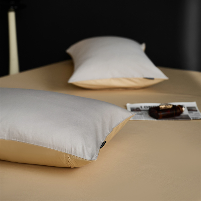 Moderno simple viento 60 almohada de algodón largo almohada de piel almohada de algodón puro almohada de algodón tipo A