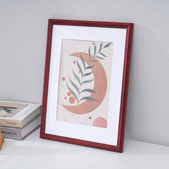 European wood carving, solid wood picture frame, table and wall hanging, creative picture frame, photo wall, wooden picture frame, LOGO can be added