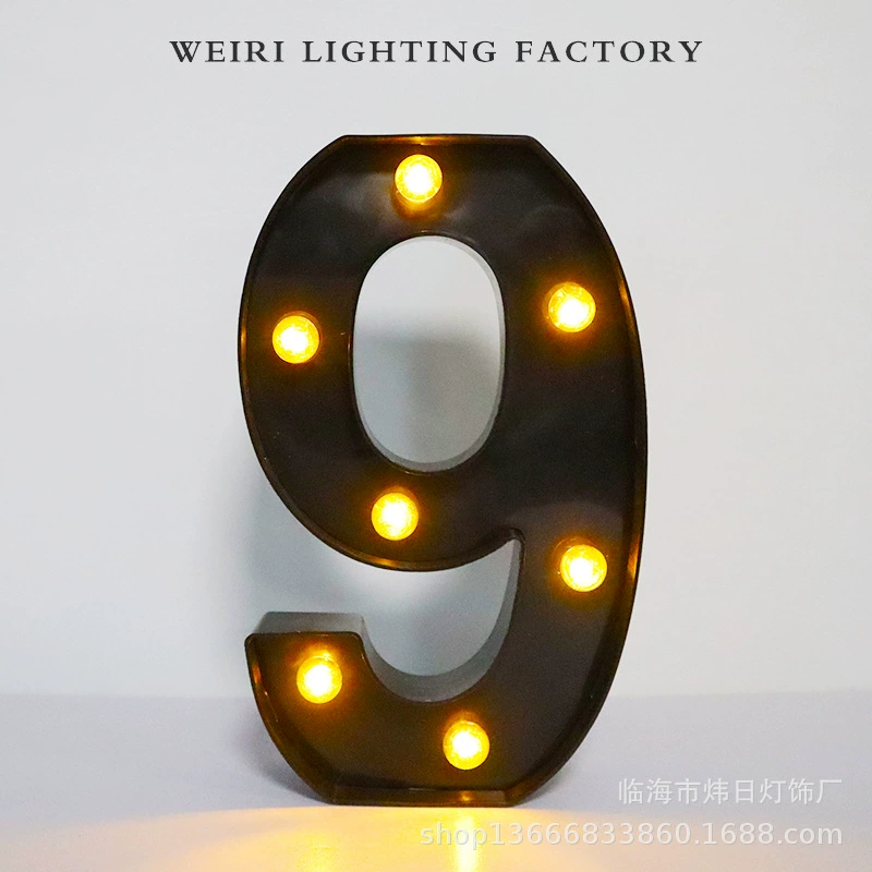 LED рекламная буква, черная подсветка алфавит, крупная декоративная английская буква 21,8 см