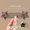 Advanced sensory rhinestone star broken hair combing the child's back mind broken hair organizer bangs faint insert hair card