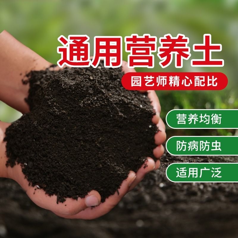 营养土养花专用通用型多肉花土种花种菜家用有机土壤种植花泥进口