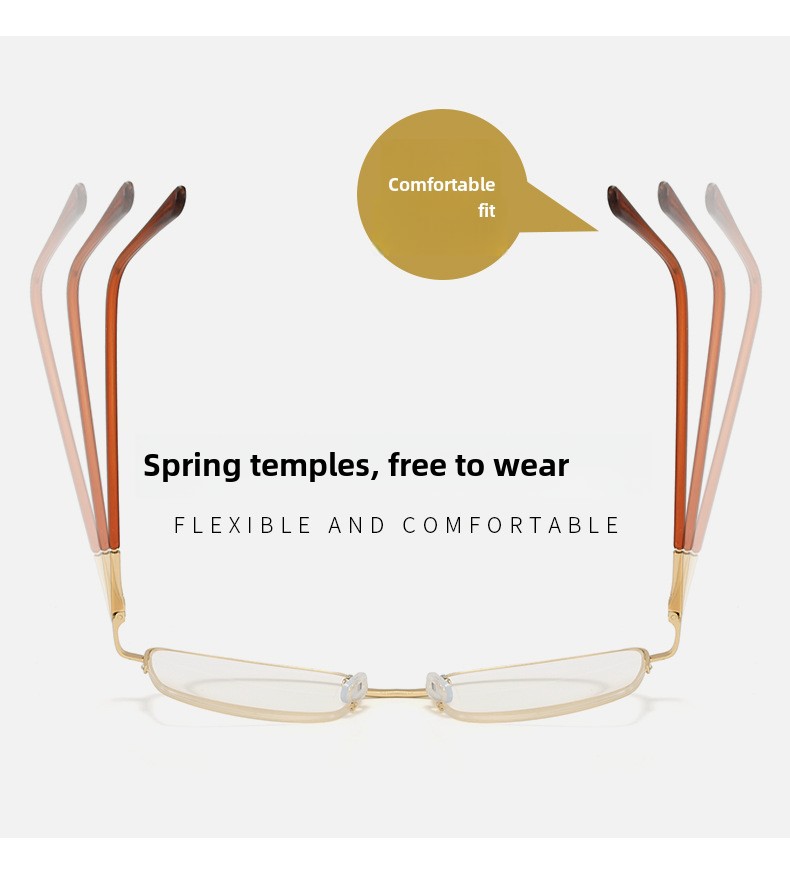 High-definition Reading Glasses Large Frame Men's Prescription_voghion.com
