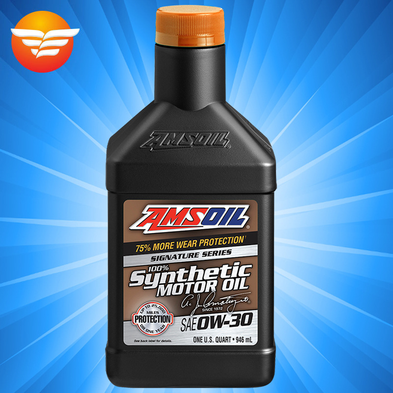 安索机油 签名版 0W-30 酯类全合成 0.946升 美国进口 车用润滑油