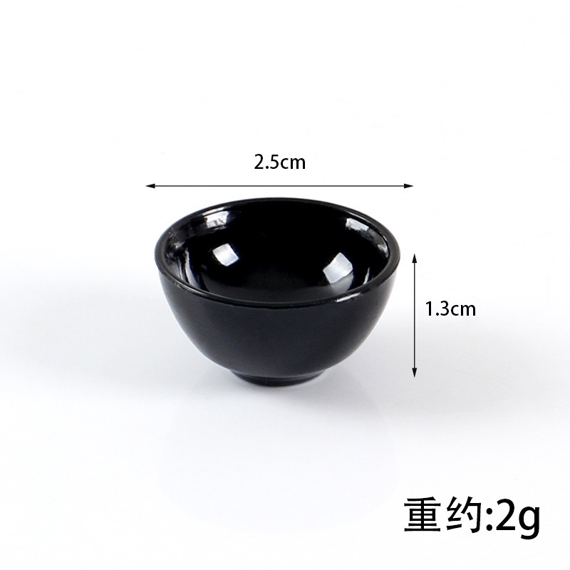 キャンディの色の小さい碗の模型をシミュレーションします。|undefined