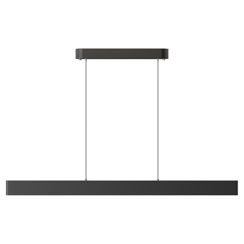 Gran vista jardín una línea larga protección de ojos lámpara de comedor mesa de comedor bar nórdico minimalista lámpara de comedor creativa 461L