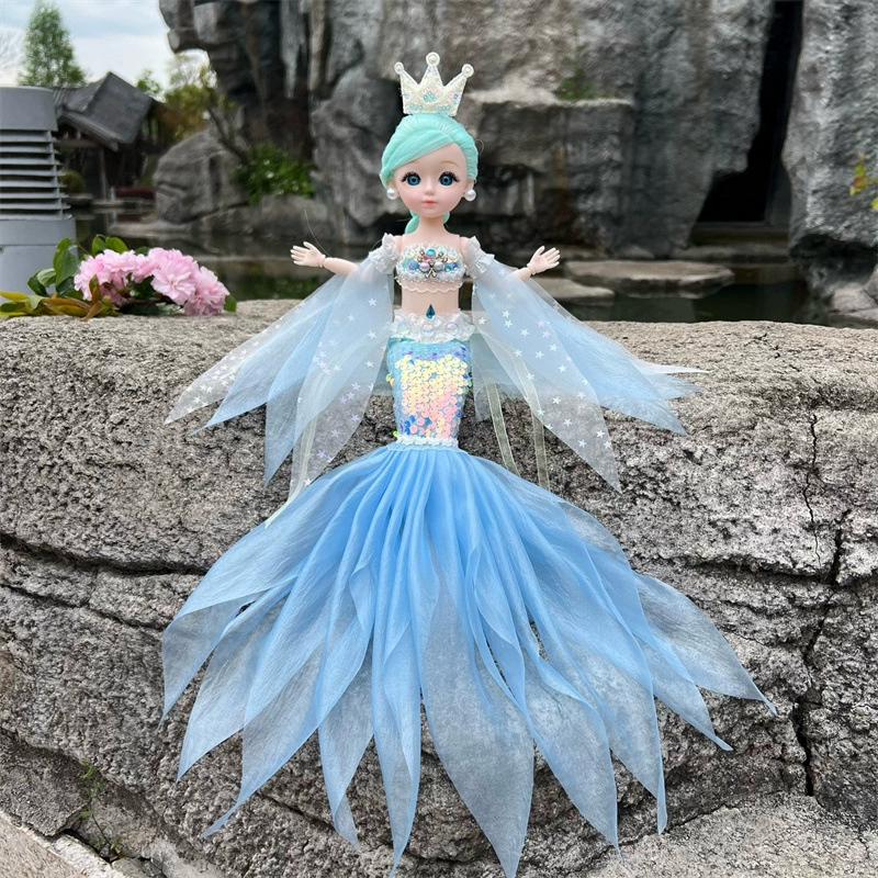 Doll, children's toy, 12 inch, mermaid, Birthday gift