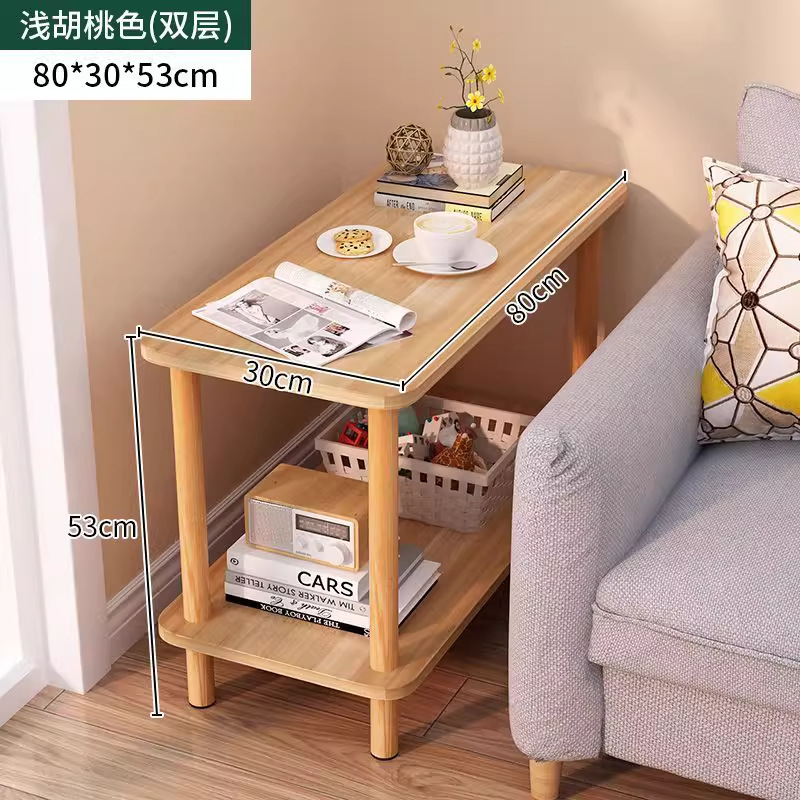 월넛색상 [80*30*53] 더블레이어 수납