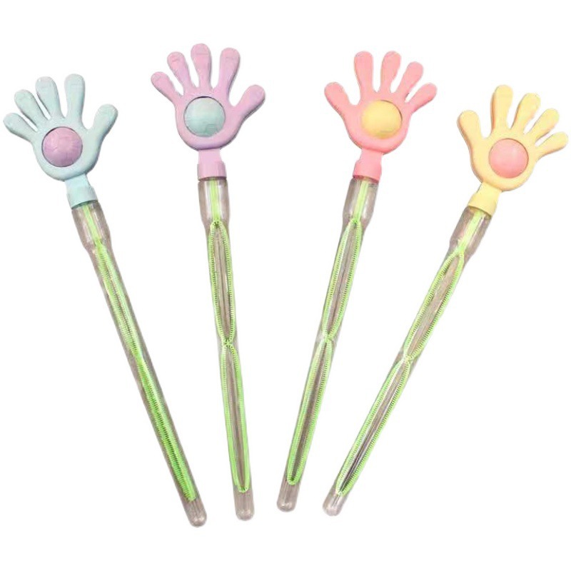 Palo de agua de burbujas para niños 2024 nuevo gran destello con dibujos animados caracol espada de burbujas juguetes calientes