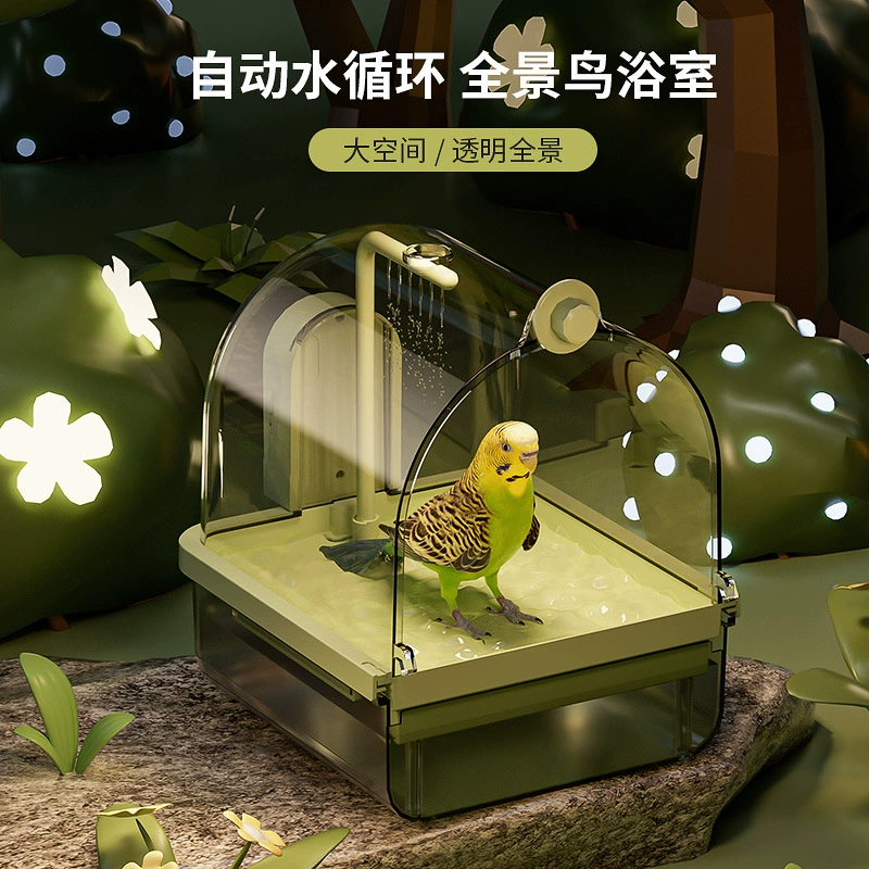 Многофункциональная ванночка для птиц, подвесная ванночка для попугаев, черный феникс, пион, клетка для птиц, трансграничные товары для попугаев