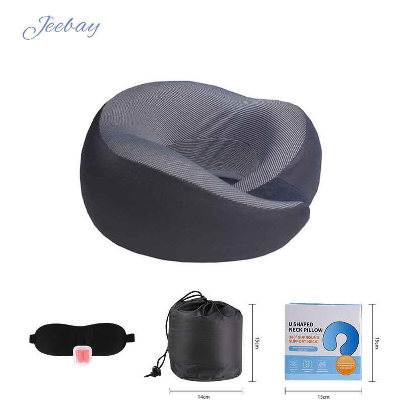 1125 negro + venda para los ojos y tapones para los oídos + embalaje en caja de cartón