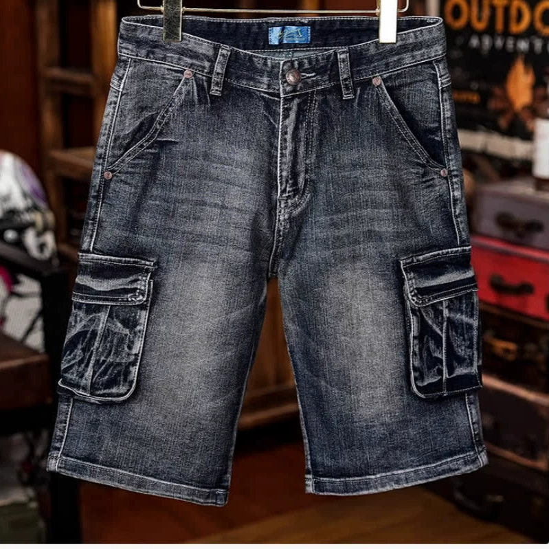 Джинсовая юбка, летние шорты, объемные брюки для отдыха, oversize