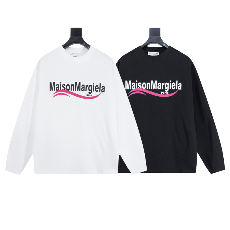 High-Quality Trendy Brand Maison Margiela Letter-Printed Round-Neck Loose Casual Unisex Long-Sleeve Sweatshirt High-Quality Trendy Brand Maison Margiela Letter-Printed Round-Neck Loose Casual Unisex Long-Sleeve Sweatshirt