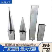 益永电力塔架 螺旋地桩 方管尖桩 JJ型地螺丝 厂家直供