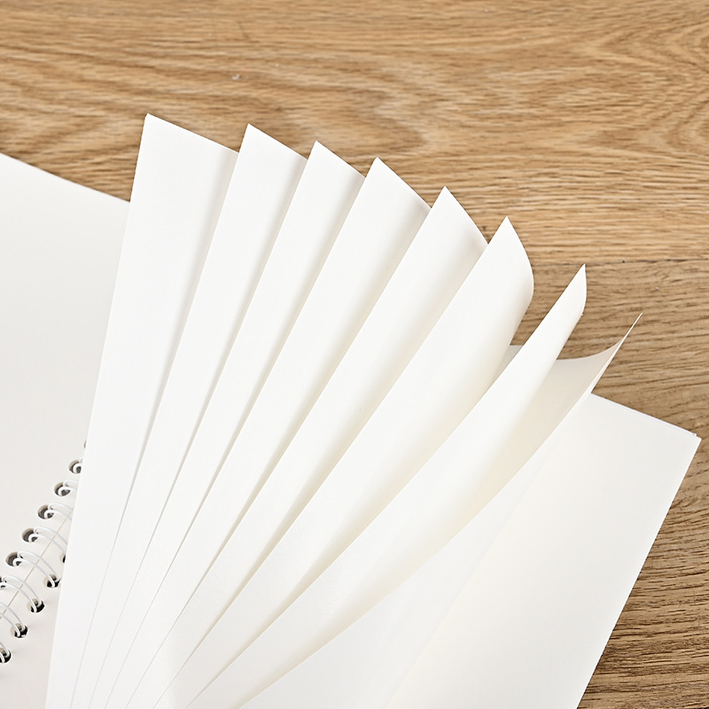 ヒョウ柄シリーズ高颜値本コイル離型本シール本手帳素材収納本子光面離型本