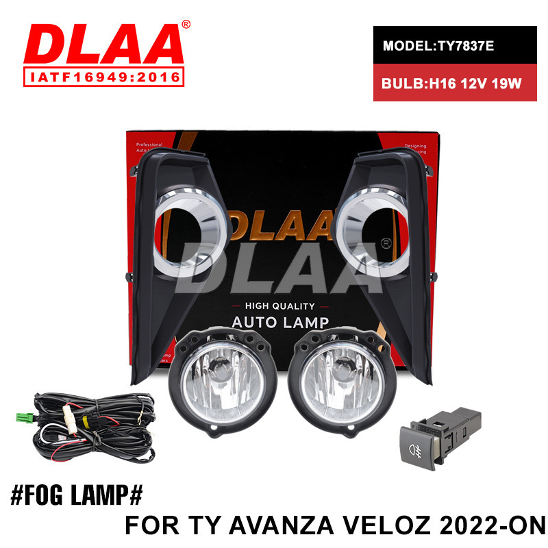 Aplicable a TOYOTA 22 - ON nuevo conjunto de lámpara de niebla delantera AVANZA luz de conducción diurna luz de barra delantera luz antinebra