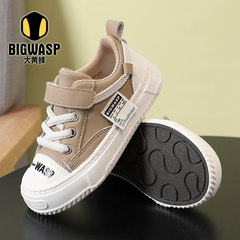 Bumblebee children's shoes, children's sneakers, boys' sneakers, Korean style girls' casual shoes, versatile white shoes, student sneakers
