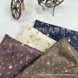 花纹成品小碎花纯面料复古时尚女装童装秋冬布料春夏布匹帆布扎染