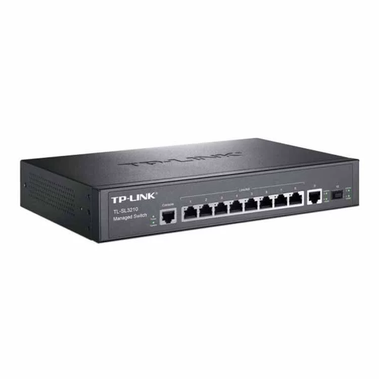 TP-LINK TL-SL3210 корпоративного уровня 8-портовый коммутационный коммутатор уровня 2 под управлением распределитель Huasite