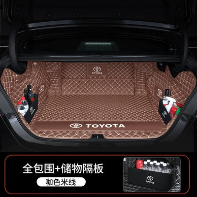 Trunk Mat | Generations and Ninth Generations, Fully Surrounded - upgraded-model-coffee-color-fully-surrounded-partitions-default-item