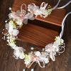 Agile genuine headband, hair accessory for bride, 2023 collection, flowered