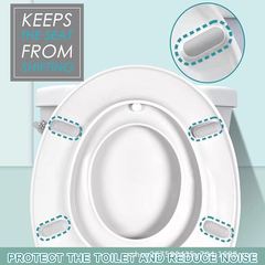 品質角パッド便器蓋部品クッションメーカー高パッド静音パッド楽便器家の座輪マット