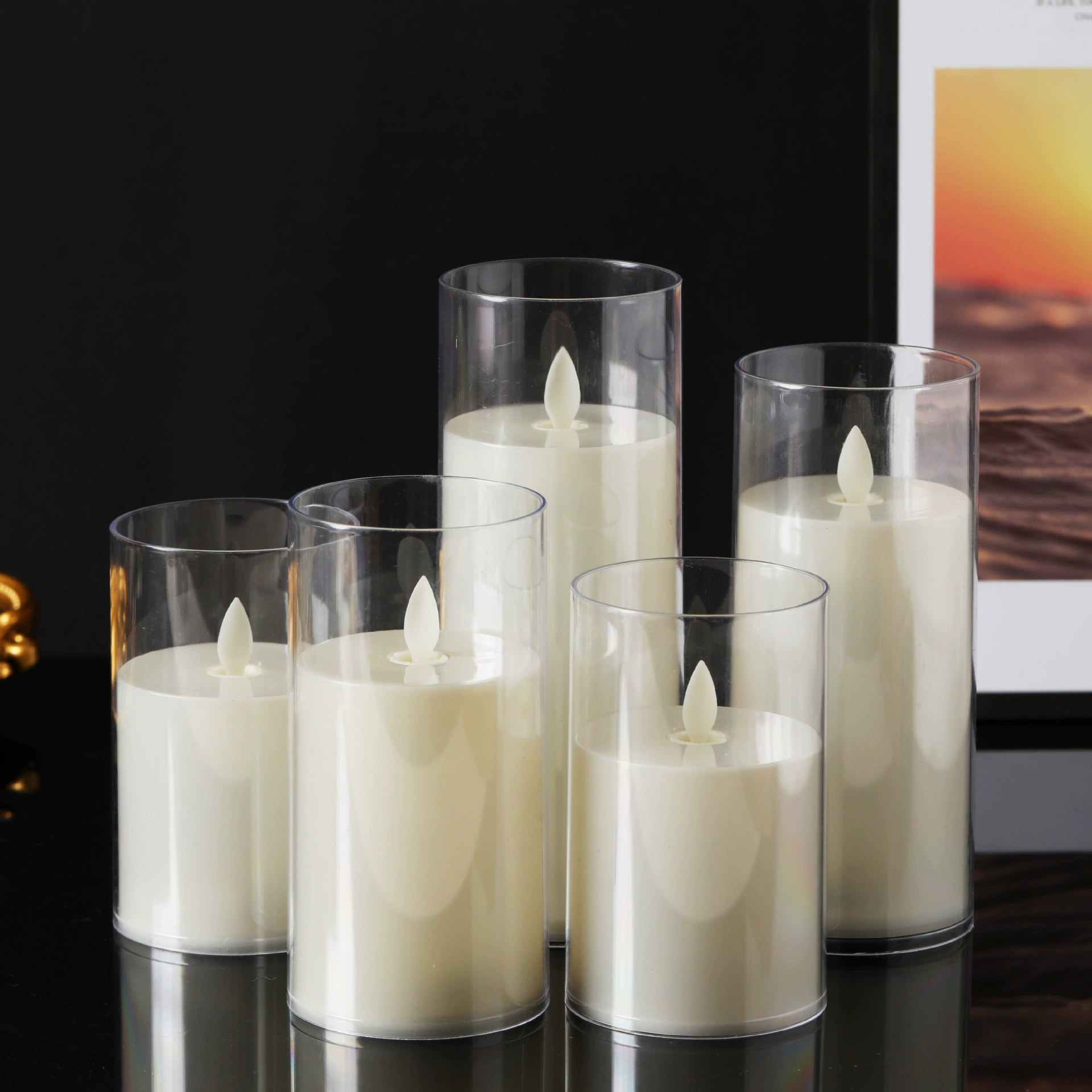 Acrylic LED electronic candle, lights, night light