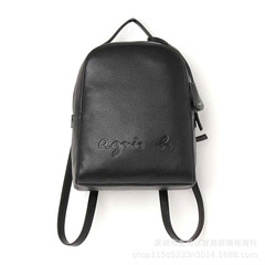 バッグ日本 agnes 新しい革学生バックパックビジネストラベルバックパック PU 女性のバックパック