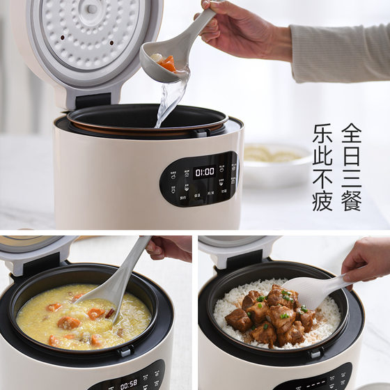 German brand Zemkon rice cooker 2 to 3 people smart 3L household multifunctional non-stick rice cooker 3 to 4 people