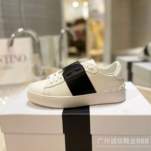 高品质牛皮版铆钉小白鞋女板鞋百搭时尚男女同款运动鞋厚底情侣鞋