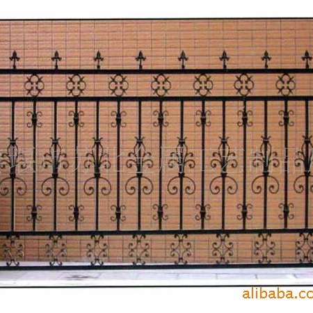 欧式铁艺防护围栏 市政工程马路隔离护栏 花园铁艺防护栏建筑栏杆