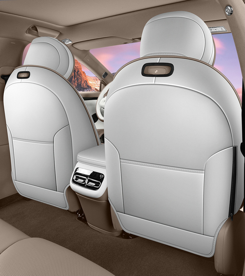 26 Models of Changan Qiyuan A06 Special Car Seat Covers for All Seasons, Fully Surrounded Seat Cushions, Leather Breathable Hole Seat Covers