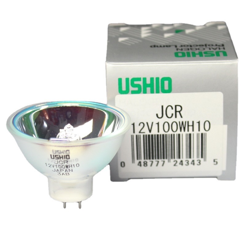 USHIO Excellent JCR 12V 100W H10 Halogen Lamp Cuvette 12V 100W Optical Instrument Bulb 1003003