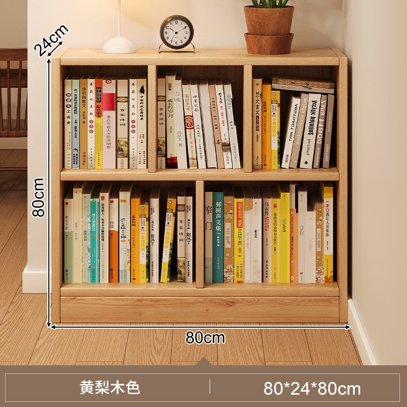 Estante de libros sala de estar estante de almacenamiento estante de escritorio de piso estante de almacenamiento de dormitorio hogar estante de almacenamiento de pared simple estante de cuadrillas multicapa