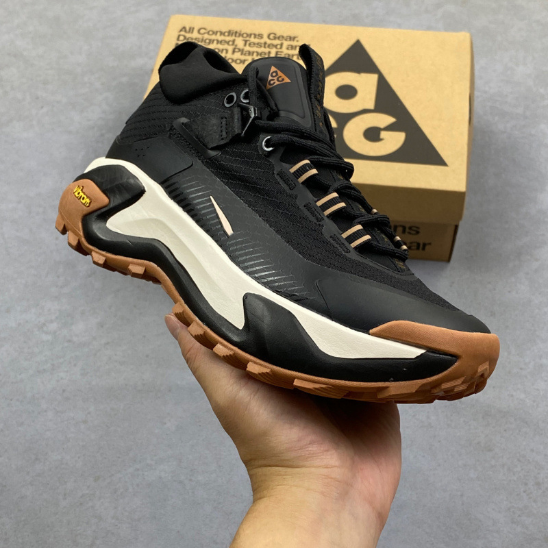 Foreign trade shoes ACG Mountain trail running shoes for men, outdoor waterproof GTX hiking shoes, high-top non-slip camping shoes