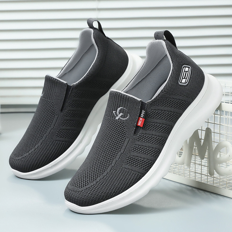 Zapatos para Mujer, para Madres de Mediana Edad y Mayores, Nuevos Zapatos de Mujer Transfronterizos de Primavera, Zapatos Sin Cordones, Zapatos de Tela Estilo Pekinés Antiguo, Zapatos Casuales